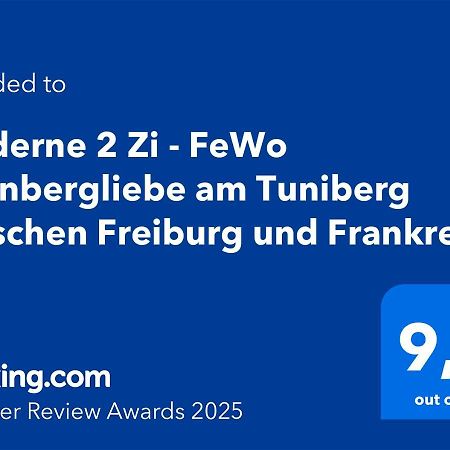 Moderne 2 Zi - Fewo Weinbergliebe Am Tuniberg Zwischen Freiburg Und Frankreich Merdingen Buitenkant foto